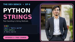 Python for Beginners - Strings String Methods Explained The Dev Bench