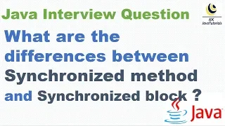 What are the differences between Synchronized method and Synchronized block