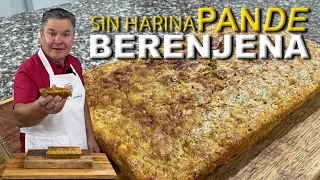 ¡El mejor PAN DE BERENJENA! Fácil, saludable y sin harina