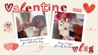 VALENTINES DAY KITCHEN DECORATE WITH ME