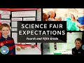 Fourth and Fifth Grade Science Fair Expectations