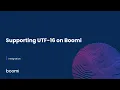 Integration - Supporting UTF-16 on Boomi