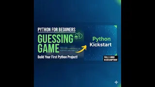 Python KickStart For Beginners - Guessing Game