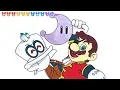 Speed Drawing Super Mario Odyssey Drawing Coloring Pages s for Kids