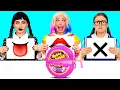 Download Lagu Bite, Lick or Nothing Challenge | Kitchen Battle with Food by BaRaDa Challenge