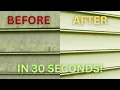 How to Clean Vinyl Siding - 30 Second Cleaner Review