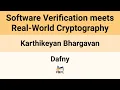 Dafny 26 Software Verification meets Real-World Cryptography