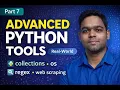 Advanced Python Modules Web Scraping Collections OS Regex Riazul Azim s Full Stack AI Lab