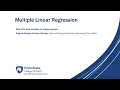 MLR Interaction Effects