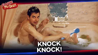The Bath Is About To Turn Into A Nightmare | Classic Mr Bean