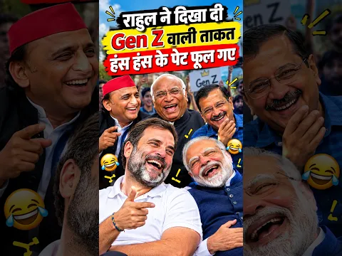 राहुल ने दिखा दी Gen Z वाली ताकत,हंस हंस के पेट फूल गए