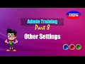 DMS POS Admin Training Part 8 Other Settings