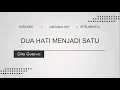 Download Lagu Gita Gutawa - Dua Hati Menjadi Satu (Karaoke | Original Key | Instrumental)