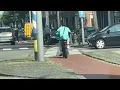 Video Filmopname die een getuige maakte van de fatbike-bestuurder, kort na het ongeval.