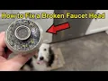 Need to replace a faucet sprayer head EASY INSTALL