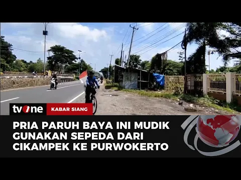 Mudik Unik ala Warsito, Gowes dari Cikampek ke Purwokerto