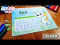 DIY - APRIL Calendar