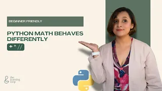 Python Math Behaves Differently Arithmetic Operators with Different Data Types Beginner Friendly