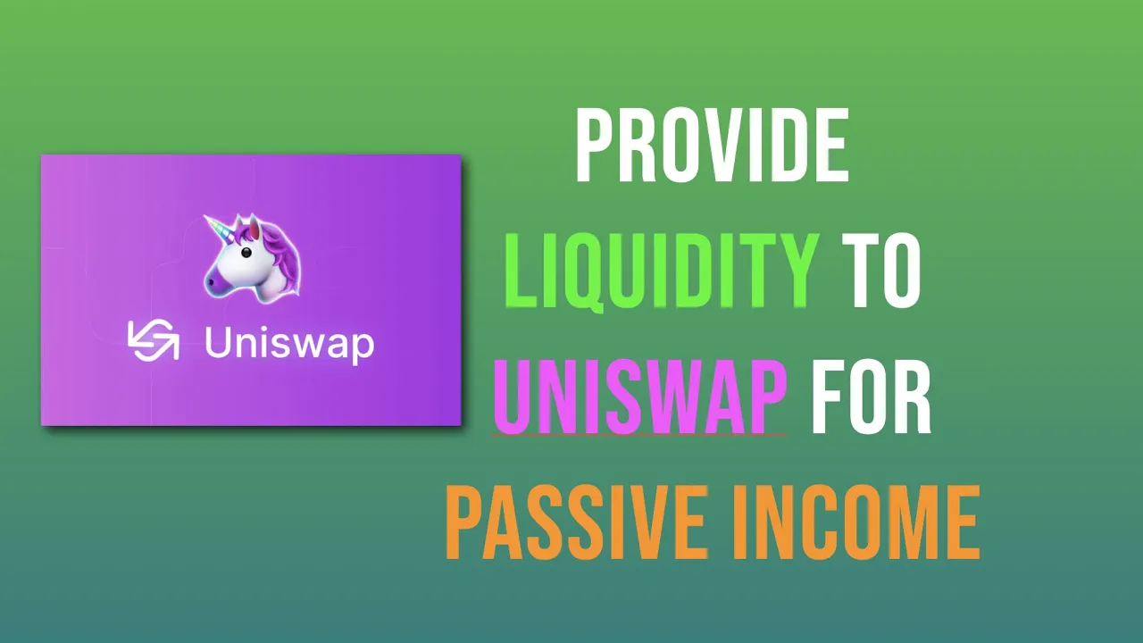 Earn Passive Income By Providing Liquidity To Decentralized Exchange - Complete Uniswap Strategy
