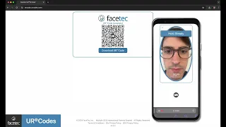 UR Code Driver License Encode Face Match Demo for Remote IDV
