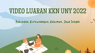 Download VIDEO LUARAN KKN UNY 2022 || ERWIN RAMADHANI || 19202241052 (PBI/FBS) || PROFIL DESA PEKUNDEN MP3