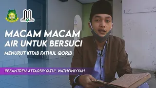 macam macam air untuk bersuci fathul qorib 