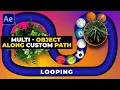 Object Along with Custom Path in After Effects Tutorial 2022
