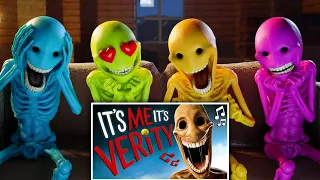 Verity, Falsity, Lovity and Curiosity Reacts To It's me, It's Verity Song
