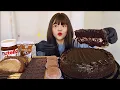 GIANT CHOCOLATE MOCHI CHOCOLATE CAKE CHOCO MILK POCKY CHOCOLATE PARTY Matilda Cake D