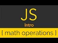 JavaScript - Intro