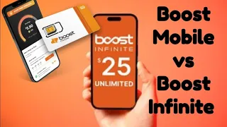 Boost Infinite vs Boost Mobile At t vs Boost Mobile TMobile