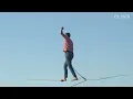 BARCELONA | El funambulista francés Nathan Paulin recorre el centro a 68 metros de altura | EL PAÍS