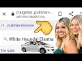 White Hyundai Elantra CRAIGSLIST Moscow Idaho