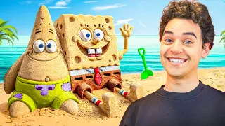 افضل رسمة بالرمل يكسب 1000 والخسران هيتدفن 