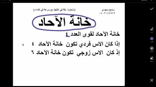اختبار القدرات العامة كمي خانة الاحاد   أ  سامح سعودي  دندنها