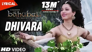 baahubali songs telugu dhivara lyrical video song prabhas anushka tamannaah bahubali songs