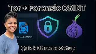 Tor Forensic OSINT Quick Setup Route Chrome Through Tor Linux