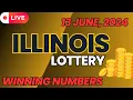 Illinois Midday Lottery Results For - 13 Jun 2024