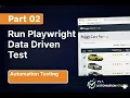 Playwright Automation Testing Part 02 Data Driven Test Script Buggy Cars Rating
