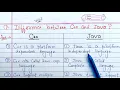 Difference between C and Java C vs Java Learn Coding