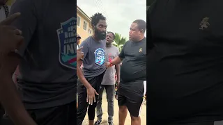 moment actor olamilekan ayinla had unaware barb on set