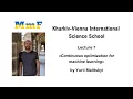 Lecture 7 Yurii Malitsky Continuous optimization for machine learning