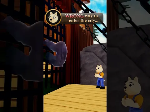 LET ME INNNN!! #robloxpiggy #piggy #piggyintercity #roblox