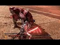 Elden Ring - Destroying Godfrey First Elden Lord DUAL KATANA POWER STANCE OP Gameplay