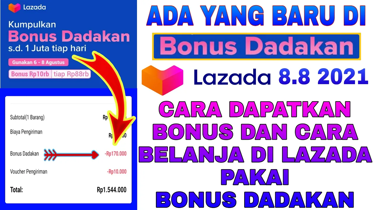 CARA PINTAR DAPATIN VOUCHER 100 RIBU DI LAZADA BAHKAN BISA BELANJA SECARA GRATIS !!!