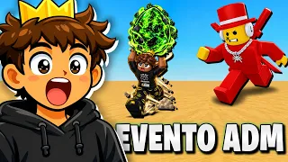 EVENTO de ADMIN no ROUBE UM OVO AO VIVO 🟠 SAMMY CHEGOU na NOVA ATUALIZAÇÃO - TEUX LIVE #roblox