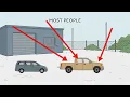 Pickup vs Minivan vs Bike for Evacuation