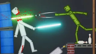 People Throwing Lightsabers At Each Other In People Playground (74)