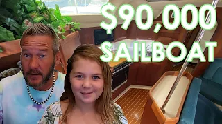 $90,000 SAILBOAT! Ep 194 – Lady K Sailing