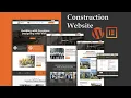 How to Create a Construction Website Using WordPress Elementor Kadence Theme